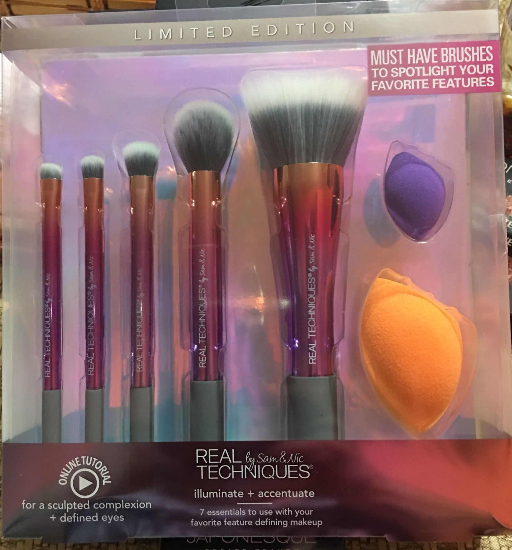Real Techniques - Illuminate + Accentuate Brush Set (Limited Edition)