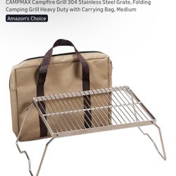 New In Box Campfire Stainless Steel Grill