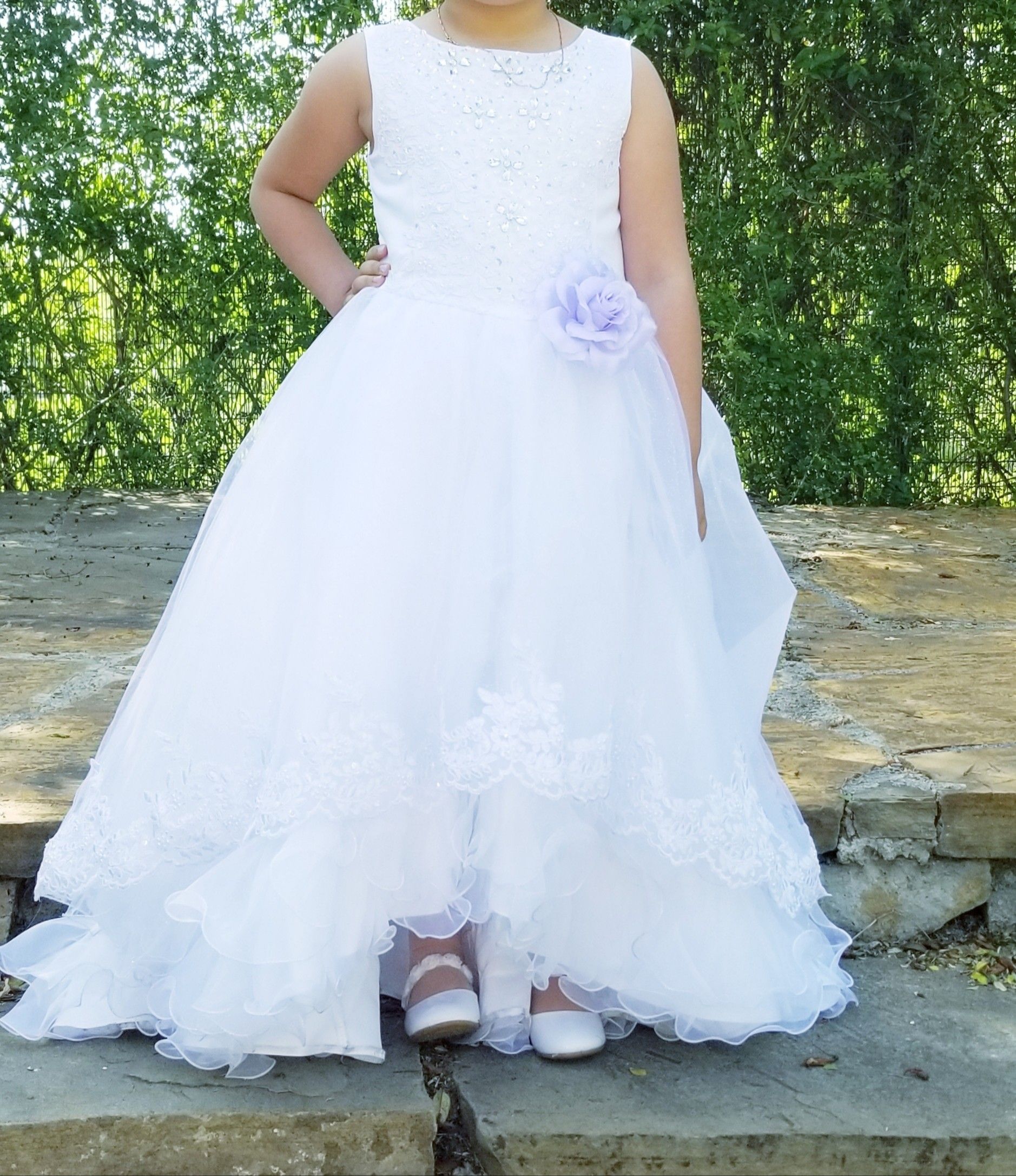 Flower girl dress and jacket