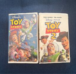 Toy Story 1 and 2 VHS