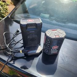 Craftsman 60v DieHard 5ah Battery And Charger