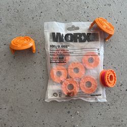 Worx Electric Weed Trimmer line And Caps