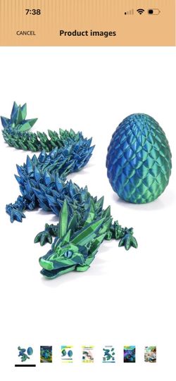 3D Dragon Brand New Set of 3 Dragons