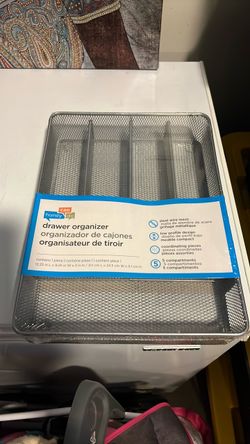 Honey-Can-Do Steel Mesh Drawer Organizer