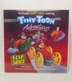 1990 McDonalds Tiny Toon Adventures Happy Meal Holographic Display Fast Food