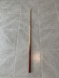 Vintage Handcrafted Pool Stick
