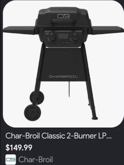 Char-Broil Classic 2-Burner Gas Grill – NEW