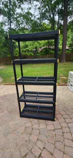 Plastic Garage Storage Shelf