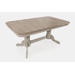 Extendable Butterfly Leaf Solid Wood Dining Table