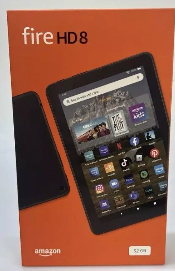 Fire HD 8 tablet (12th Gen, newest version) - black - NEW & SEALED