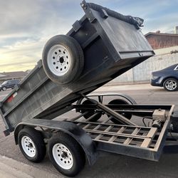 Dump trailer 6’4x10’