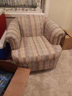 Accent chair fabric