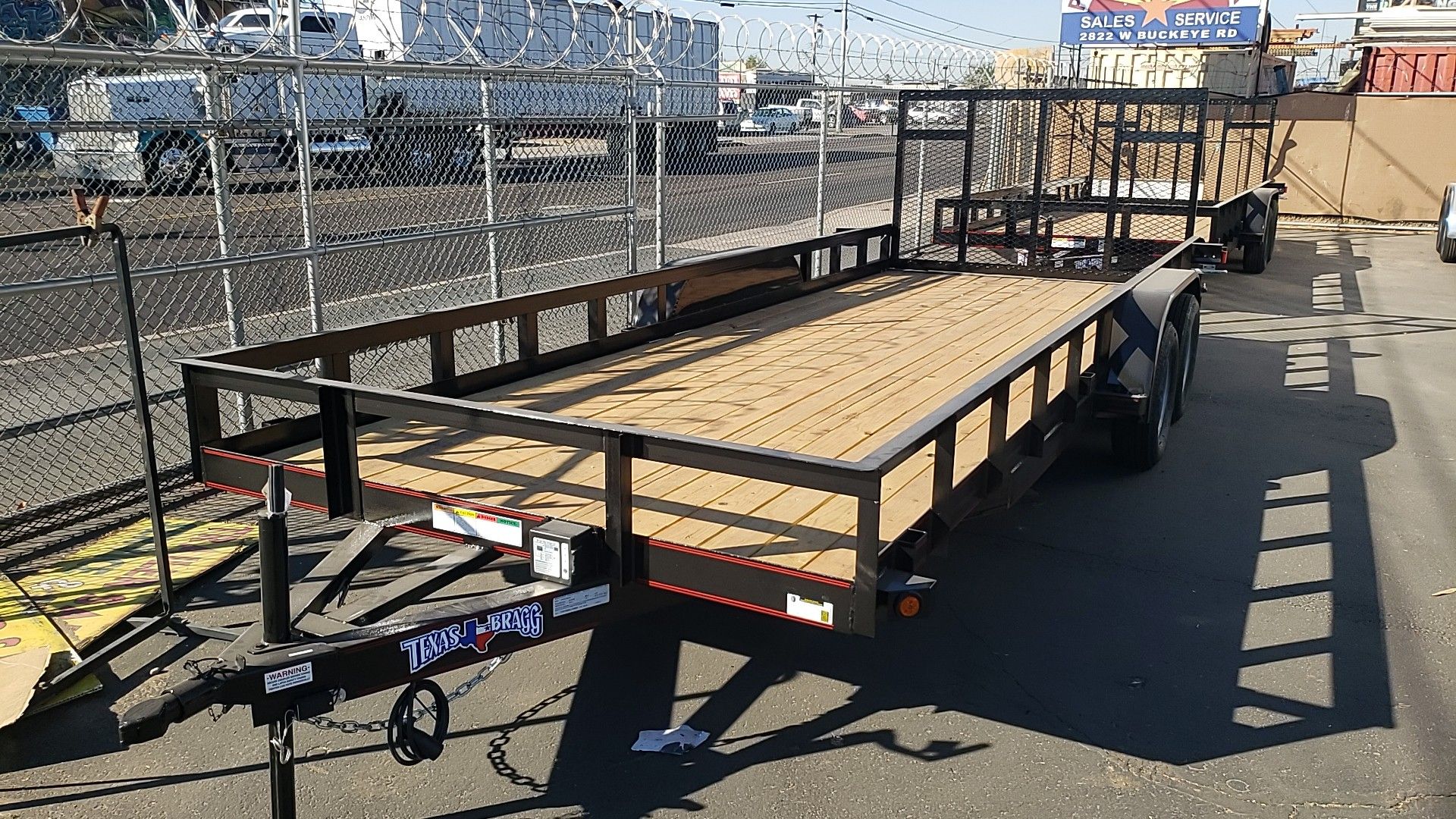 83x20 Utility Trailer