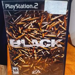 Black-PlayStation 2