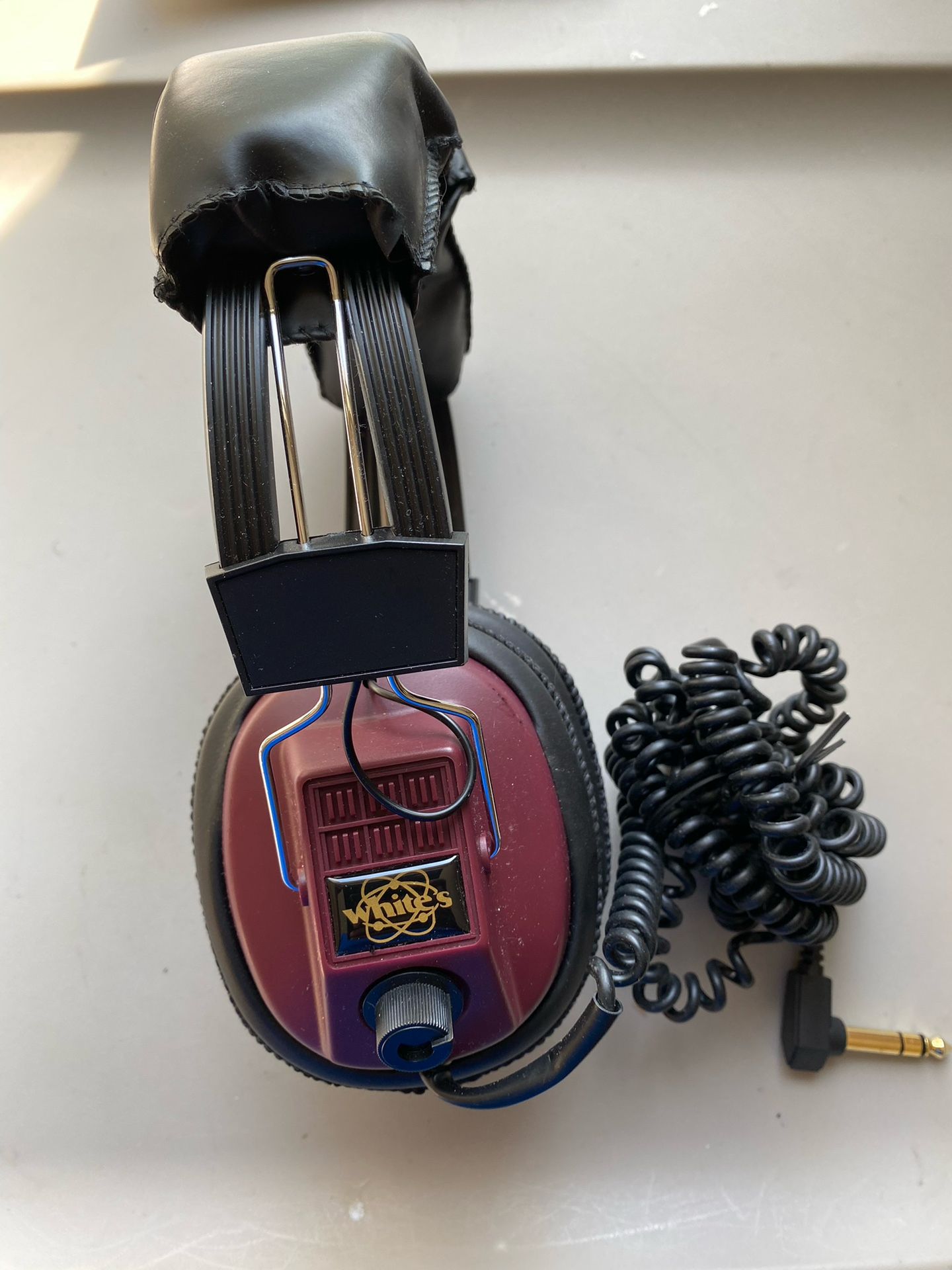 White’s Royal GT Metal Detector Stereo Headphones