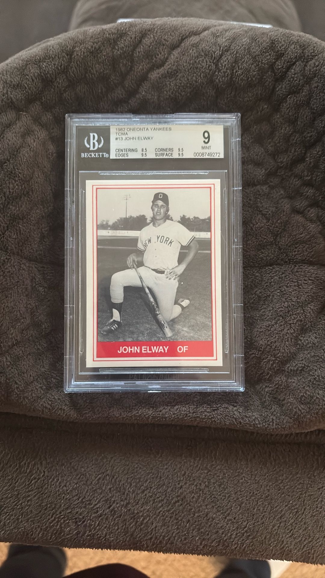 1982 John Elway Baseball Card