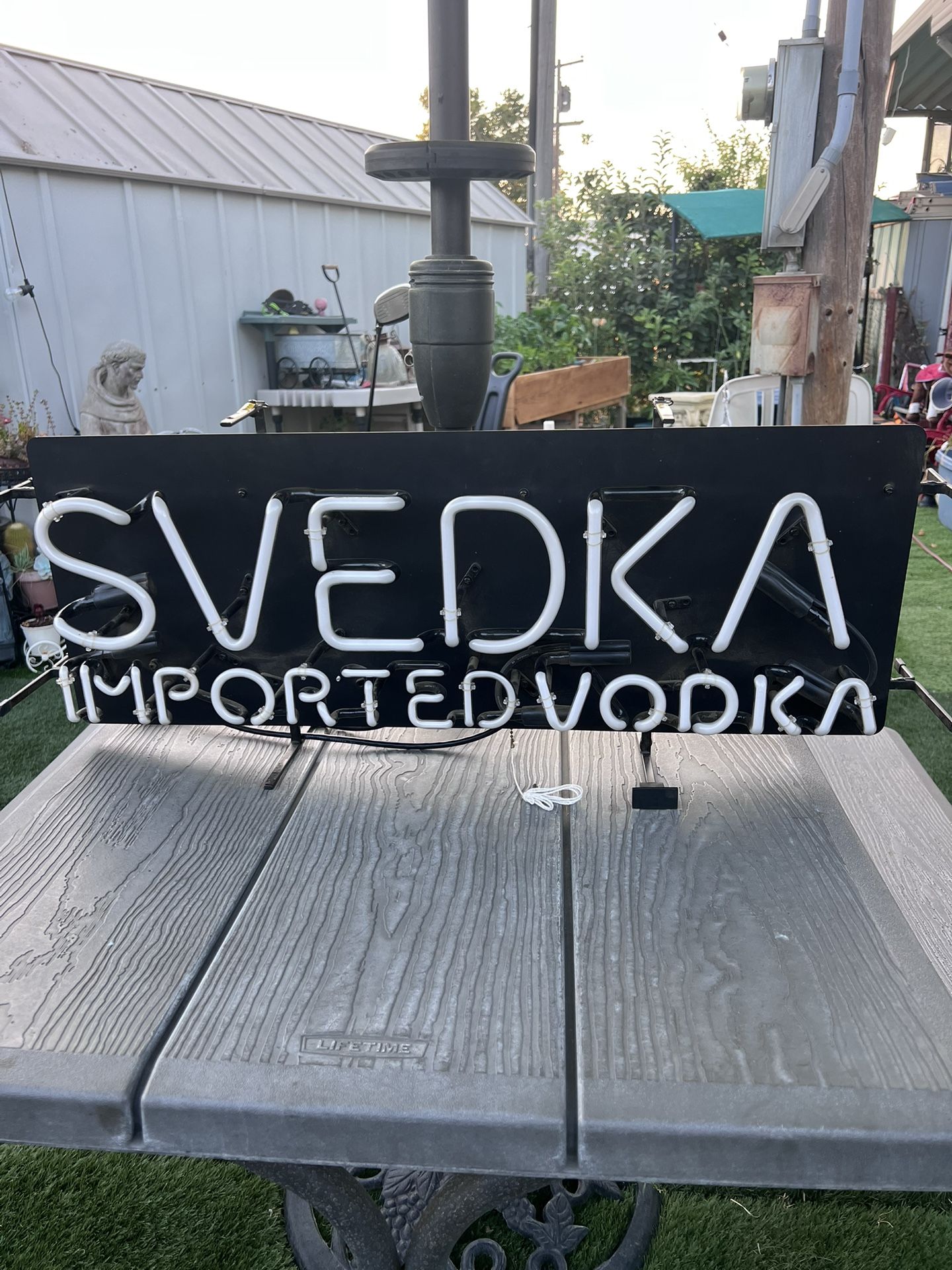 SVEDKA VODKA - WORKS! - APPROX 33" BY 15"