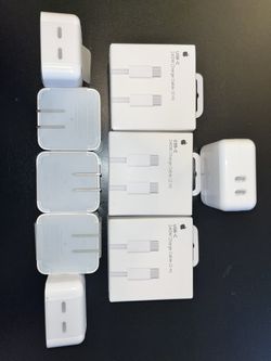 Dual Ports 35Watts Apple Charger& Usb C Cables