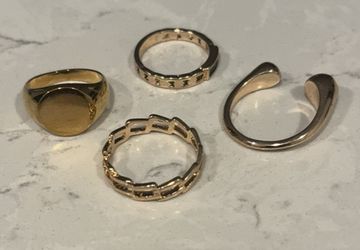 Gold Rings (4)