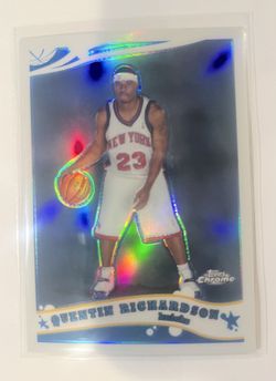 Topps 2005-06 Chrome Refractor Quentin Richardson #145 /999 🔥🔥🔥💪💯🏀⭐️😱🙌