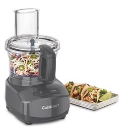 🥗 BRAND NEW Cuisinart 7-Cup Sleek Food Processor (Modern Gray)