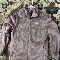 North Face Fuzzy Full Zip Jacket