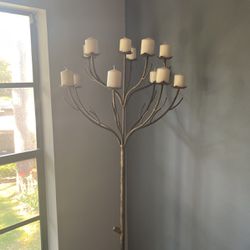 Metal Tree Candleholder