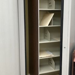 Super cool and unique revolving file cabinet 