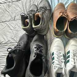 Men’s Shoes, **4 Pairs** Size 13