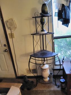 Corner stand.