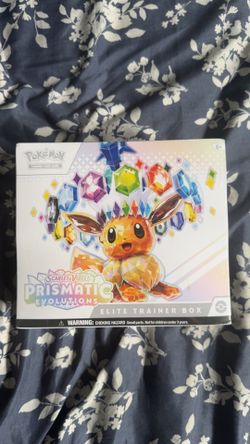 Pokemon Prismatic Evolutions Elite Trainer Box