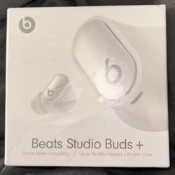 BEATS STUDIO BUDS +  (Cosmic Silver) True Wireless ANC Earbuds  BRAND NEW!!!