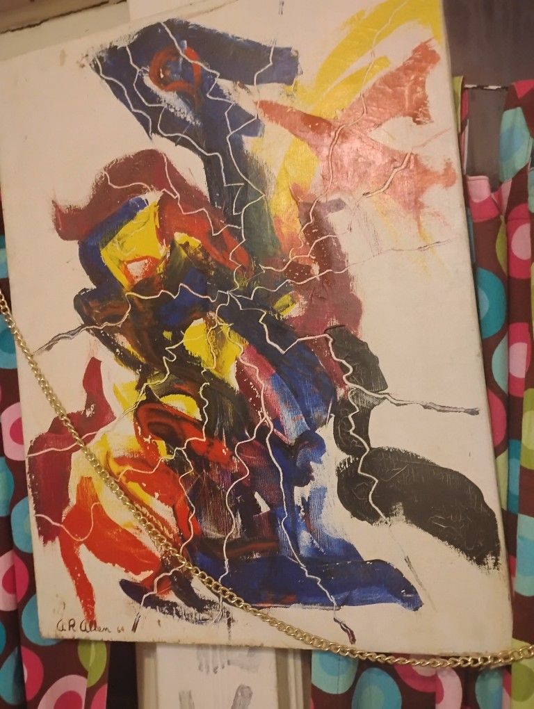 Original Painting By A Name AR Allen 64 Year
