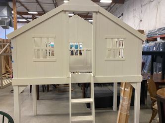 POTTERY BARN Treehouse Style Platform Twin Bedframe