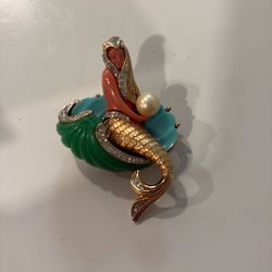  Hattie Carnegie mermaid brooch