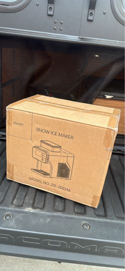 Snow Ice Maker Model ZB-2001M