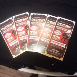 Arabian Horse 🐴 Show 5 Tickets (Good Deal 