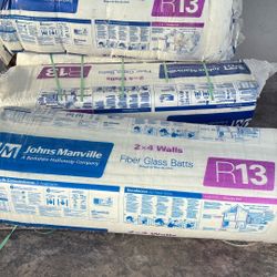 4 Bags R13 Insulation  $55 Each 