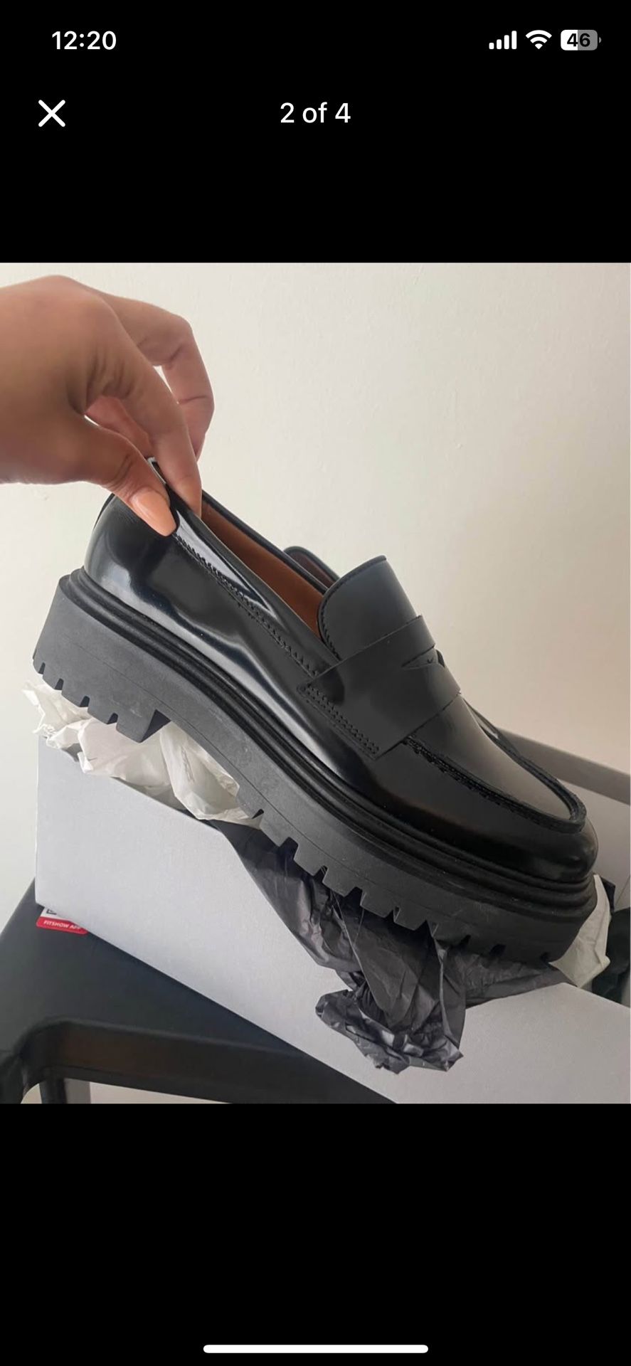 BRAND NEW Platform Penny Loafers - size 9 and size 8 - Thursday Boot Company (originally $150)
