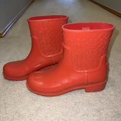 Coach Size 8 Women’s Rubber Boots