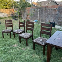 Free Dining table and chairs