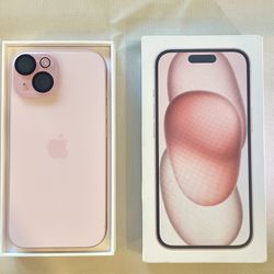 iPhone 15, Pink, 128GB