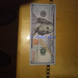 $100 Birthday Note