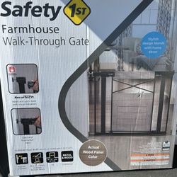 Brand New Farmhouse Baby Gate 