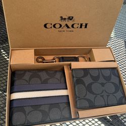 Coach Men’s Wallet Set 