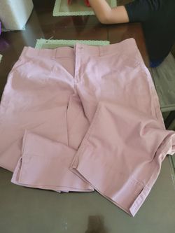 Pink Pants women size 14 short