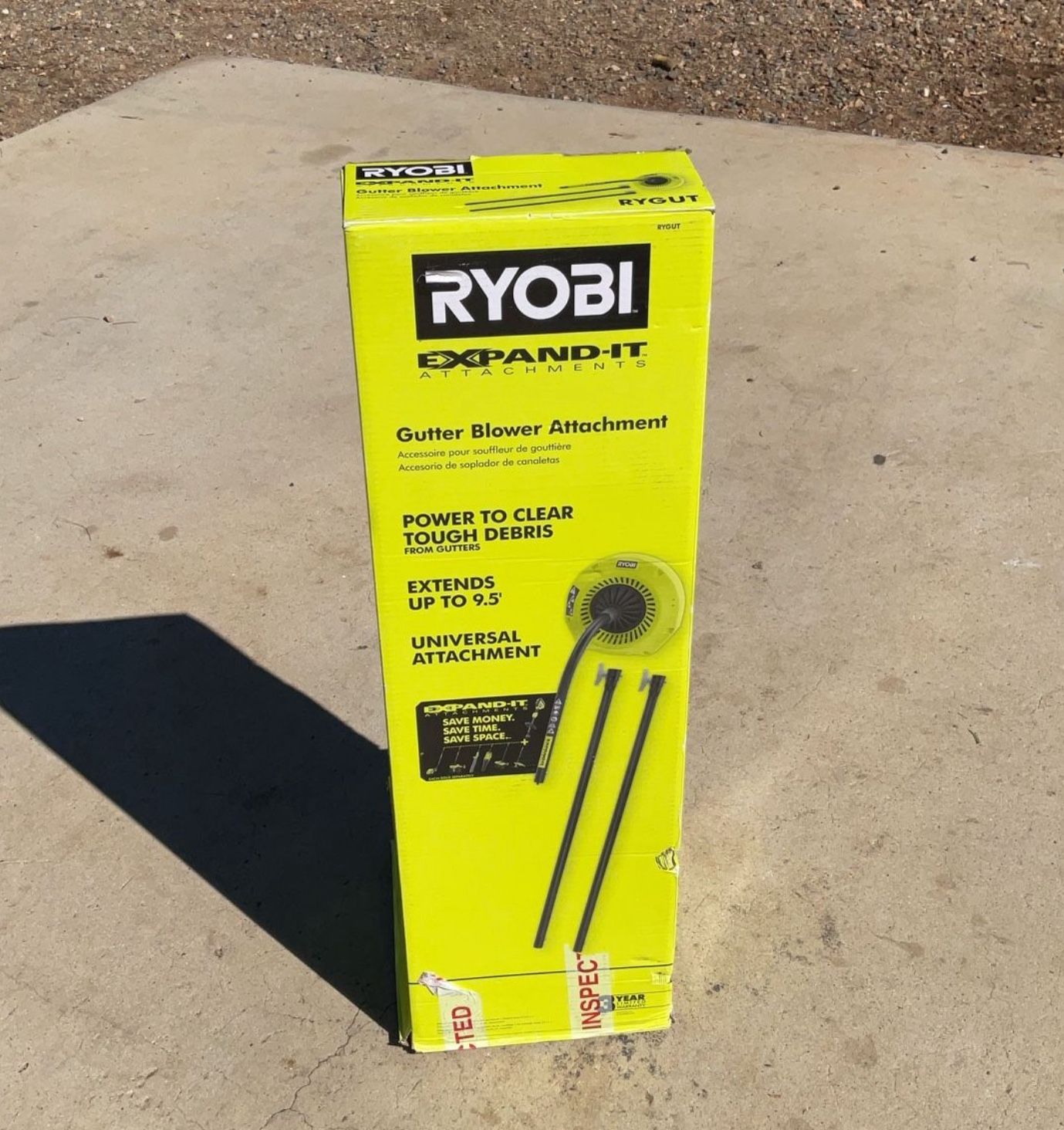 RYOBI Expand-It Gutter Blower Attachment