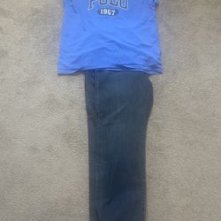 Men’s Polo Shirt And Pants 