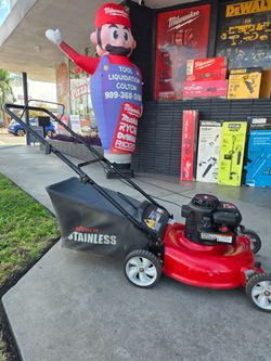 V2Pro Stainless Gas Push Lawn Mower