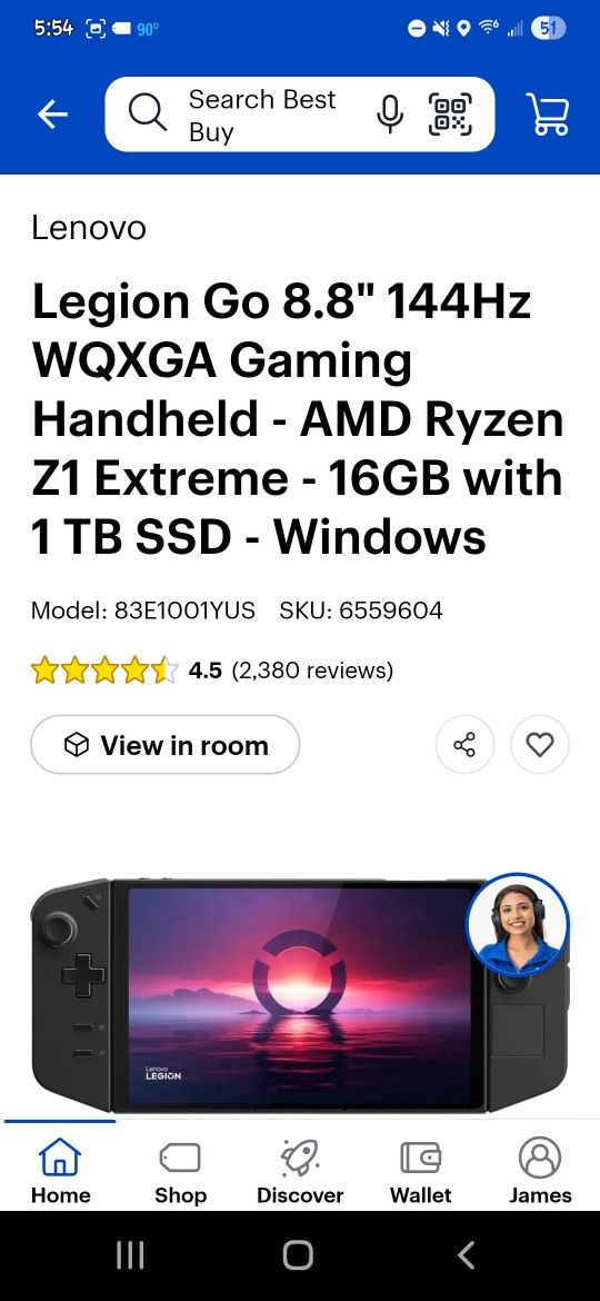 Lenovo Legion Go 1tb 